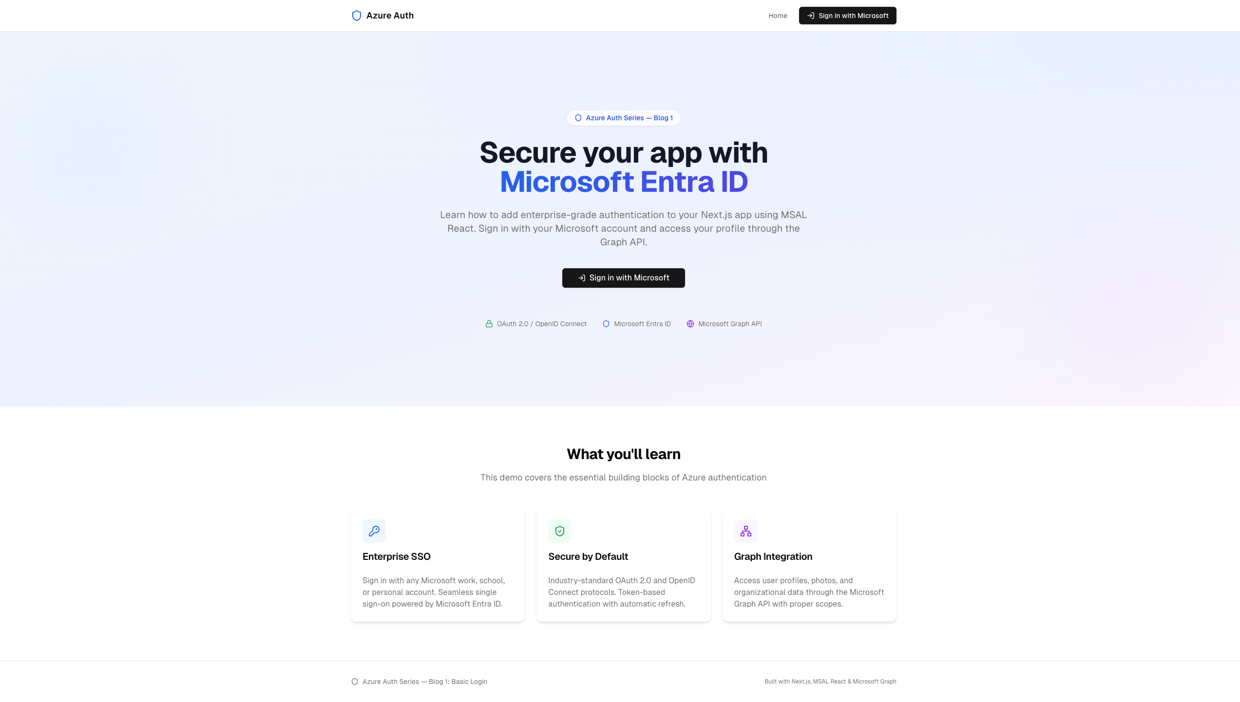 Landing Page