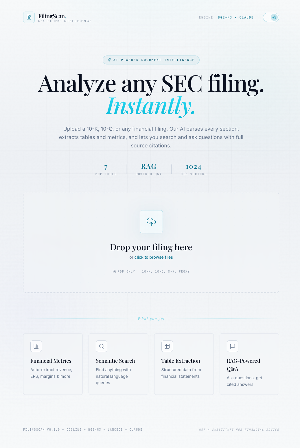 Upload view light